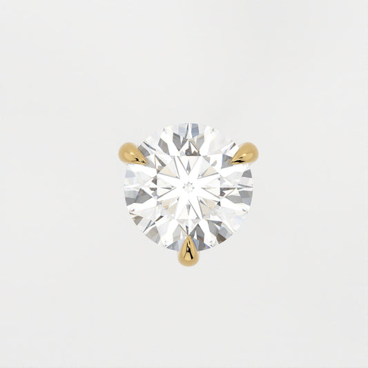 The 3 Prong Harper Studs - 2 Carat