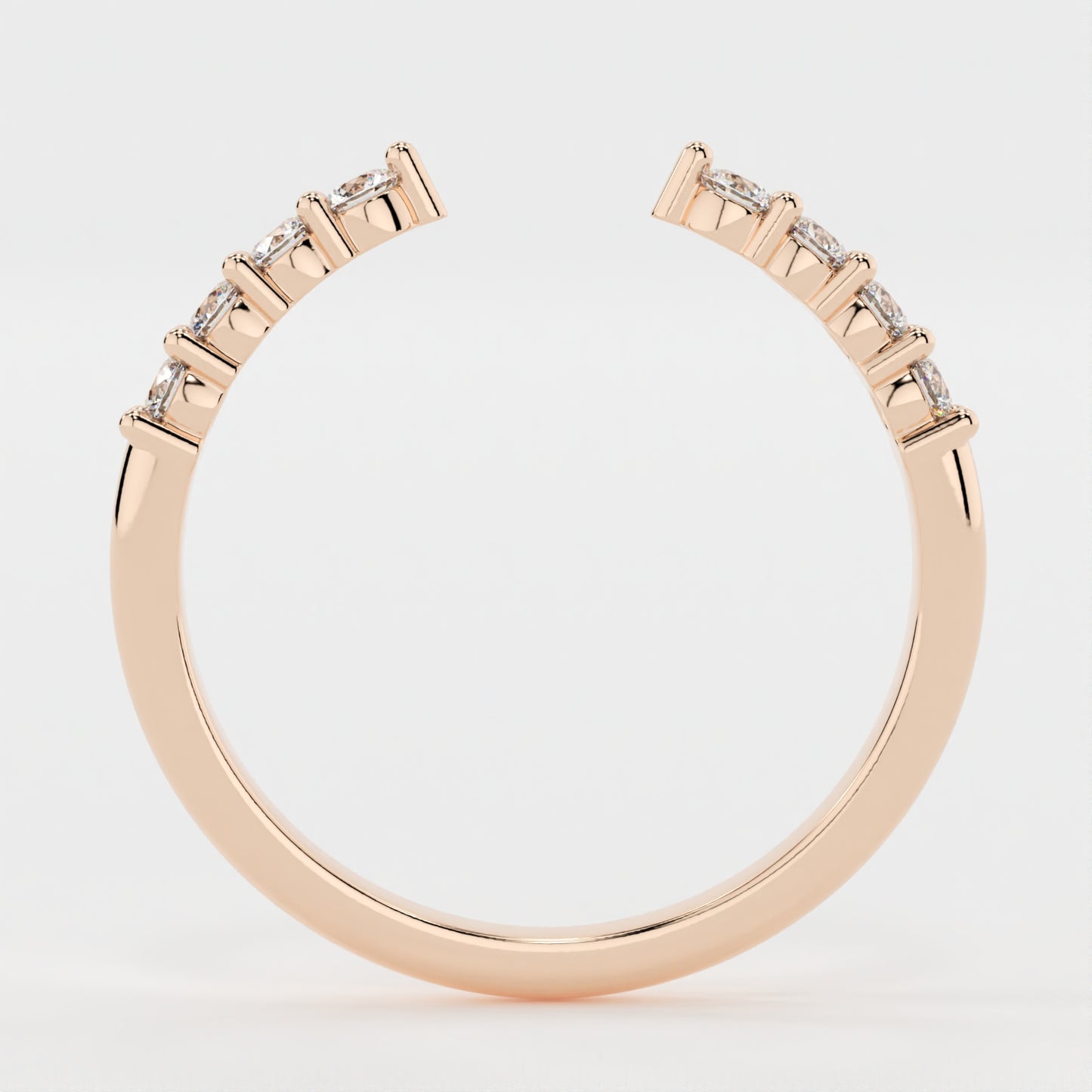 14K Rose Gold Side